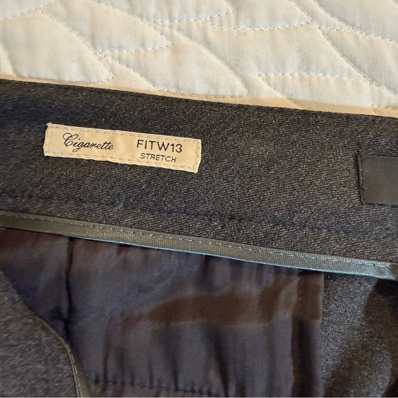 MaxMara Gray Ankle Cigarette Pants - Picture 12 of 16